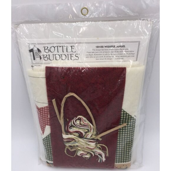 Wishful Angel 18102 Bottle Buddies Christmas Craft Project Dimensions 1996 - Picture 5 of 8